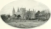 An illustration from The Cathedrals of England and Wales : their history, architecture, and associations ; with a series of Rembrandt plates and many illustrations in the text (1906)