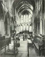 An illustration from The Cathedrals of England and Wales : their history, architecture, and associations ; with a series of Rembrandt plates and many illustrations in the text (1906)