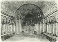 An illustration from The Cathedrals of England and Wales : their history, architecture, and associations ; with a series of Rembrandt plates and many illustrations in the text (1906)
