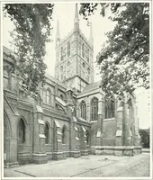 An illustration from The Cathedrals of England and Wales : their history, architecture, and associations ; with a series of Rembrandt plates and many illustrations in the text (1906)