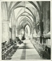 An illustration from The Cathedrals of England and Wales : their history, architecture, and associations ; with a series of Rembrandt plates and many illustrations in the text (1906)