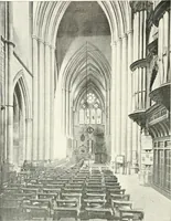 An illustration from The Cathedrals of England and Wales : their history, architecture, and associations ; with a series of Rembrandt plates and many illustrations in the text (1906)