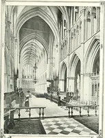 An illustration from The Cathedrals of England and Wales : their history, architecture, and associations ; with a series of Rembrandt plates and many illustrations in the text (1906)