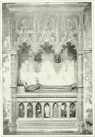 An illustration from The Cathedrals of England and Wales : their history, architecture, and associations ; with a series of Rembrandt plates and many illustrations in the text (1906)