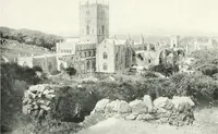 An illustration from The Cathedrals of England and Wales : their history, architecture, and associations ; with a series of Rembrandt plates and many illustrations in the text (1906)