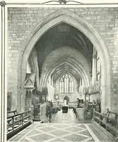 An illustration from The Cathedrals of England and Wales : their history, architecture, and associations ; with a series of Rembrandt plates and many illustrations in the text (1906)