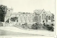 An illustration from The Cathedrals of England and Wales : their history, architecture, and associations ; with a series of Rembrandt plates and many illustrations in the text (1906)