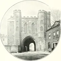 An illustration from The Cathedrals of England and Wales : their history, architecture, and associations ; with a series of Rembrandt plates and many illustrations in the text (1906)