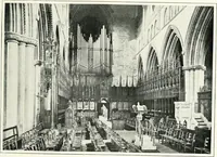 An illustration from The Cathedrals of England and Wales : their history, architecture, and associations ; with a series of Rembrandt plates and many illustrations in the text (1906)