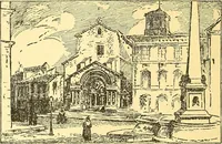 An illustration from Cathedrals of southern France (1904)