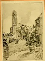 An illustration from Cathedrals of southern France (1904)