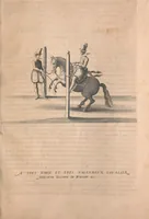 Picture 44 of 64 from La cavalerie françoise et italienne, ou, L'art de bien dresser les chevaux, selon les preceptes des bonnes écoles des deux nations : tant pour le plaisir de la carriere, et des carozels que pour le service de la guerre (1620), leaf 128