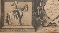 Picture 3 of 64 from La cavalerie françoise et italienne, ou, L'art de bien dresser les chevaux, selon les preceptes des bonnes écoles des deux nations : tant pour le plaisir de la carriere, et des carozels que pour le service de la guerre (1620), leaf 6