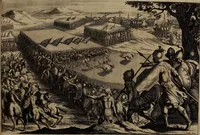 An illustration from C. Cornelius Tacitus. Jaarboeken en Historien, ook zyn Germanie (1684)