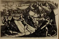 Picture 43 of 50 from C. Cornelius Tacitus. Jaarboeken en Historien, ook zyn Germanie (1684), leaf 749