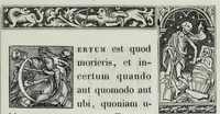 An illustration from The celebrated Hans Holbein's Alphabet of death : illustrated with old borders engraved on wood with Latin sentences and English quatrains (1856)