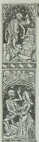 An illustration from The celebrated Hans Holbein's Alphabet of death : illustrated with old borders engraved on wood with Latin sentences and English quatrains (1856)
