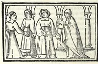 Picture 14 of 17 from Celestina : tragicomedia de Calisto et Melibea : novamente tradotta de lingua castigliana in italiano idioma : agiontoui di nuouo tutto quello che fin al giorno presente li mancaua : dapoi ogni altra impressione nouissimamente corretta, distinta, ordinata, & in piu com̃oda forma redotta, adornata, lequal cose nelle altre ĩpressione non si troua (1531), leaf 200