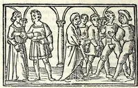 Picture 15 of 17 from Celestina : tragicomedia de Calisto et Melibea : novamente tradotta de lingua castigliana in italiano idioma : agiontoui di nuouo tutto quello che fin al giorno presente li mancaua : dapoi ogni altra impressione nouissimamente corretta, distinta, ordinata, & in piu com̃oda forma redotta, adornata, lequal cose nelle altre ĩpressione non si troua (1531), leaf 206