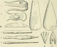 An illustration from The Celt, the Roman, and the Saxon : a history of the early inhabitants of Britain, down to the conversion of the Anglo-Saxons to Christianity ; illustrated by the ancient remains brought to light by recent research / by Thomas Wright ; with numerous engravings on wood (1902)