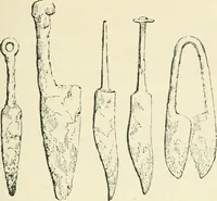 An illustration from The Celt, the Roman, and the Saxon : a history of the early inhabitants of Britain, down to the conversion of the Anglo-Saxons to Christianity ; illustrated by the ancient remains brought to light by recent research / by Thomas Wright ; with numerous engravings on wood (1902)
