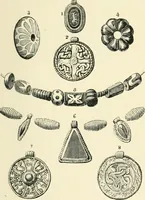 An illustration from The Celt, the Roman, and the Saxon : a history of the early inhabitants of Britain, down to the conversion of the Anglo-Saxons to Christianity ; illustrated by the ancient remains brought to light by recent research / by Thomas Wright ; with numerous engravings on wood (1902)