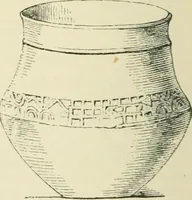 An illustration from The Celt, the Roman, and the Saxon : a history of the early inhabitants of Britain, down to the conversion of the Anglo-Saxons to Christianity ; illustrated by the ancient remains brought to light by recent research / by Thomas Wright ; with numerous engravings on wood (1902)