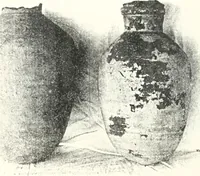An illustration from The Cemeteries of Abydos (1913)