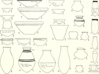 An illustration from The Cemeteries of Abydos (1913)