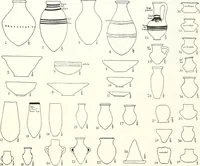 An illustration from The Cemeteries of Abydos (1913)