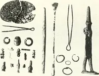 An illustration from The Cemeteries of Abydos (1913)