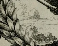 An illustration from Cenotaphium piis manibus Ferdinandi III. Rom Imp. ... : Caesareis Virtutib. et Symbolis adornatum à Caesareo et Academico Collegio Soc[e]tis Jesu Vienna inter parentales moerores erectum, Die XIII. Junii Anno D[omi]ni MDCLVII (1657)