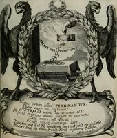 Picture 16 of 30 from Cenotaphium piis manibus Ferdinandi III. Rom Imp. ... : Caesareis Virtutib. et Symbolis adornatum à Caesareo et Academico Collegio Soc[e]tis Jesu Vienna inter parentales moerores erectum, Die XIII. Junii Anno D[omi]ni MDCLVII (1657), leaf 72