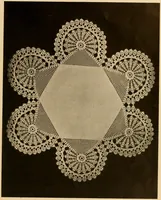 An illustration from Center pieces and lungh sets in crochet work .. (1915)