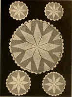 An illustration from Center pieces and lungh sets in crochet work .. (1915)