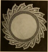 An illustration from Center pieces and lungh sets in crochet work .. (1915)
