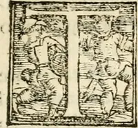 An illustration from Cento givochi liberali, et d'ingegno (1551)