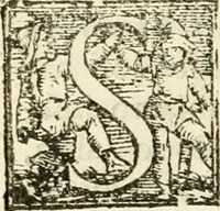 An illustration from Cento givochi liberali, et d'ingegno (1551)