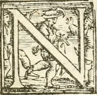 An illustration from Cento givochi liberali, et d'ingegno (1551)