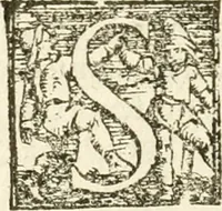 An illustration from Cento givochi liberali, et d'ingegno (1551)