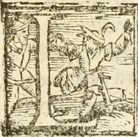 An illustration from Cento givochi liberali, et d'ingegno (1551)