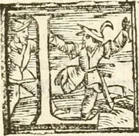 An illustration from Cento givochi liberali, et d'ingegno (1551)