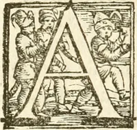 An illustration from Cento givochi liberali, et d'ingegno (1551)