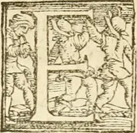 An illustration from Cento givochi liberali, et d'ingegno (1551)