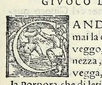 An illustration from Cento givochi liberali, et d'ingegno (1551)