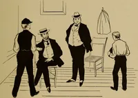 An illustration from Central station experiences, a series of narratives on the trials and tribulations of a steam engineer while learning to run an electric station; (1901)