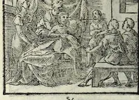 An illustration from Centvm fabvlae ex antiqvis scriptoribus acceptae, et graecis latinisq́; tetrastichis senarijs explicatae (1587)