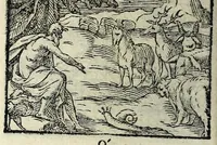 Picture 31 of 61 from Centvm fabvlae ex antiqvis scriptoribus acceptae, et graecis latinisq́; tetrastichis senarijs explicatae (1587), leaf 84
