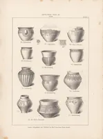 An illustration from Ceramic art in remote ages : with essays on the symbols of the circle, the cross and circle, the circle and ray ornament, the fylfot, and the serpent, showing their relation to the primitive forms of solar and nature worship (1874)