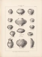 An illustration from Ceramic art in remote ages : with essays on the symbols of the circle, the cross and circle, the circle and ray ornament, the fylfot, and the serpent, showing their relation to the primitive forms of solar and nature worship (1874)
